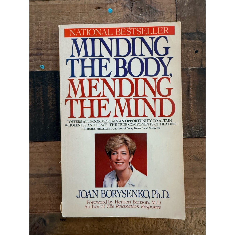 Minding the Body Mending the Mind Joan Borysenko PhD Paperback 1988 Bantam